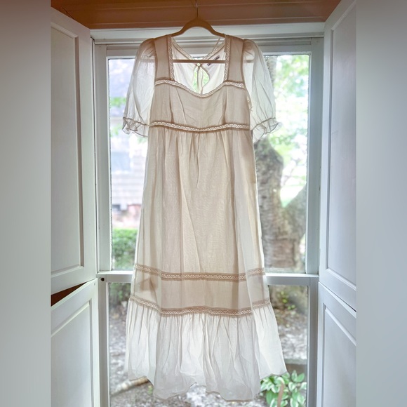 Reformation Bekkah Dress - Ethereal, BNWT, RARE - Picture 4 of 7